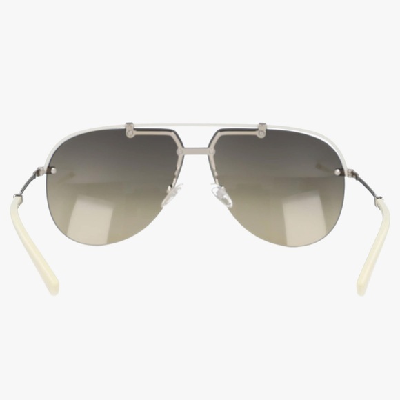 NIB Dior DYJ Light Gold and Ivory Croisette4 Aviator Sunglasses Brand new - Picture 4 of 15